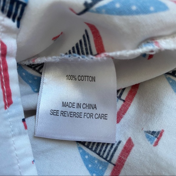 Magic Balloon Sailboats Shift Dress Sleeveless - Picture 8 of 8